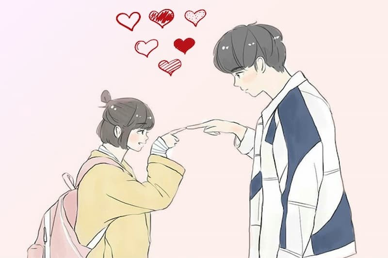 Hình ảnh gợi ý về việc sử dụng văn phong hoặc câu chữ lãng mạn để tỏ tình bằng tiếng Trung.