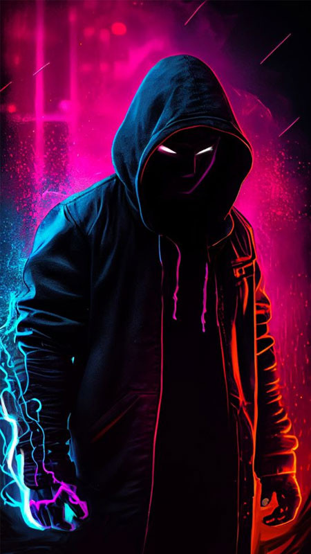 Hình ảnh hacker ngồi trước máy tính, tay gõ bàn phím với phong thái chuyên nghiệp