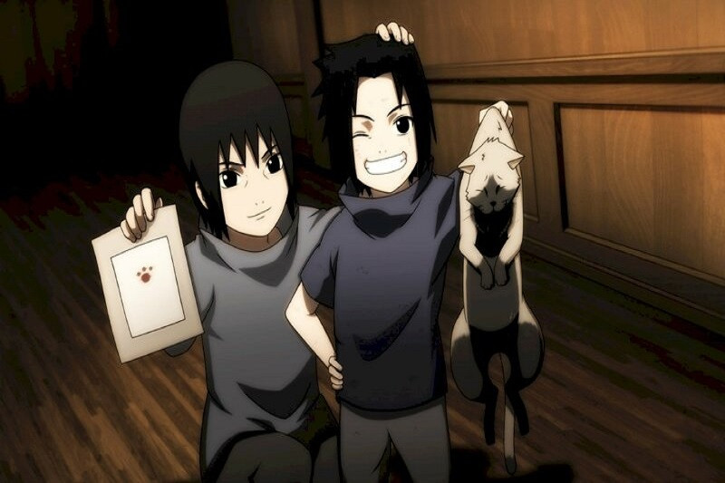 Hình ảnh Itachi 4K ấn tượng với Mangekyo Sharingan kích hoạt