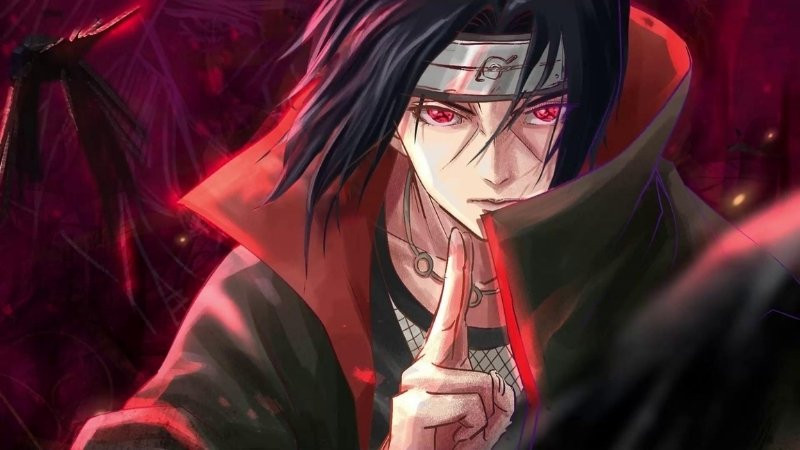 Hình ảnh Itachi Uchiha khi còn nhỏ, thể hiện nét đáng yêu