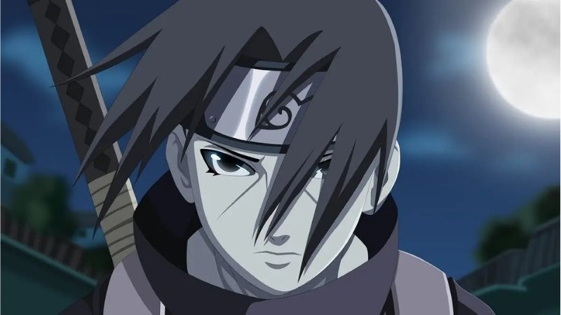 Hình ảnh Itachi Uchiha với vẻ mặt điềm tĩnh