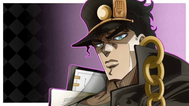 Hình ảnh Jotaro Kujo khi còn trẻ hơn