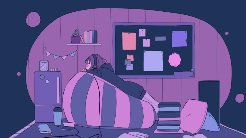 Hình ảnh lofi gợi cảm giác bình yên và hoài niệm