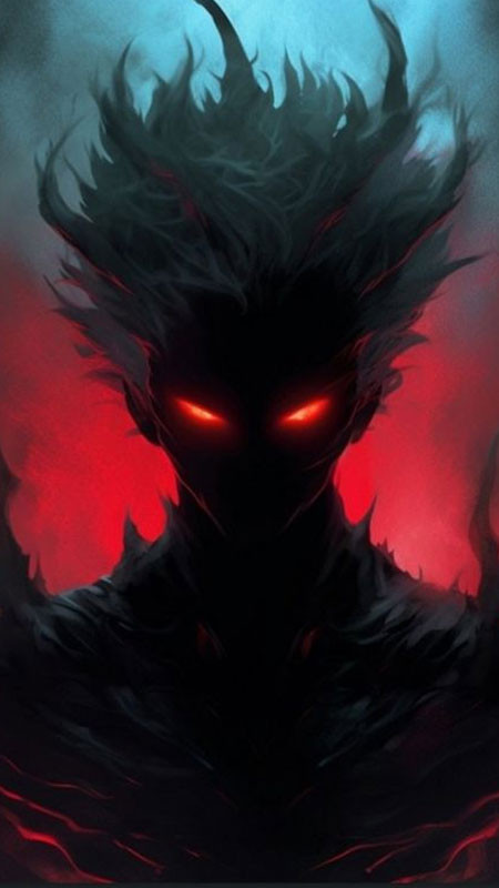 Hình ảnh ma quái Anime trong bối cảnh u ám