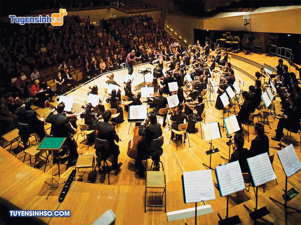 Hình ảnh mang tính biểu tượng cho việc nghiên cứu và học thuật trong ngành Âm nhạc học