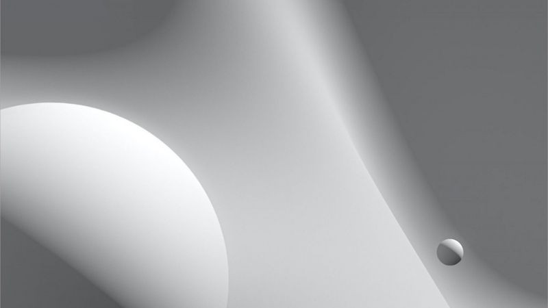 Hình ảnh mặt nước gợn sóng, tông đen trắng, ảnh màu trắng đen độc lạ