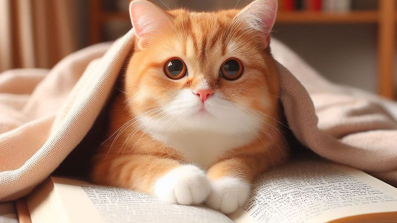 Hình ảnh mèo con đang lim dim ngủ