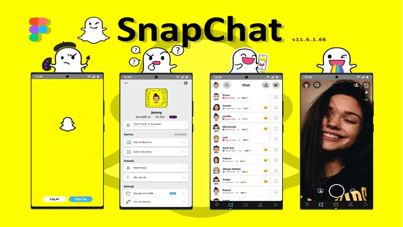Hình ảnh minh họa các khía cạnh bảo mật và quyền riêng tư của người dùng khi sử dụng Snapchat
