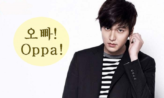 Hình ảnh minh họa cách giới trẻ dùng từ Oppa gọi thần tượng Kpop