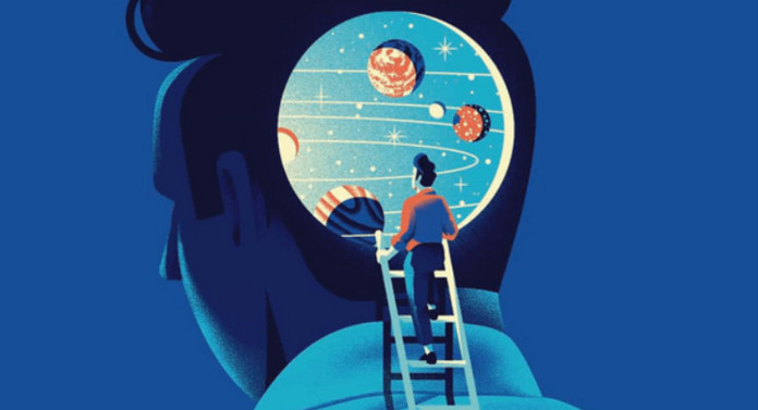 Hình ảnh minh họa cấu trúc não bộ và các kết nối phức tạp trong nghiên cứu **tâm lý con người**.