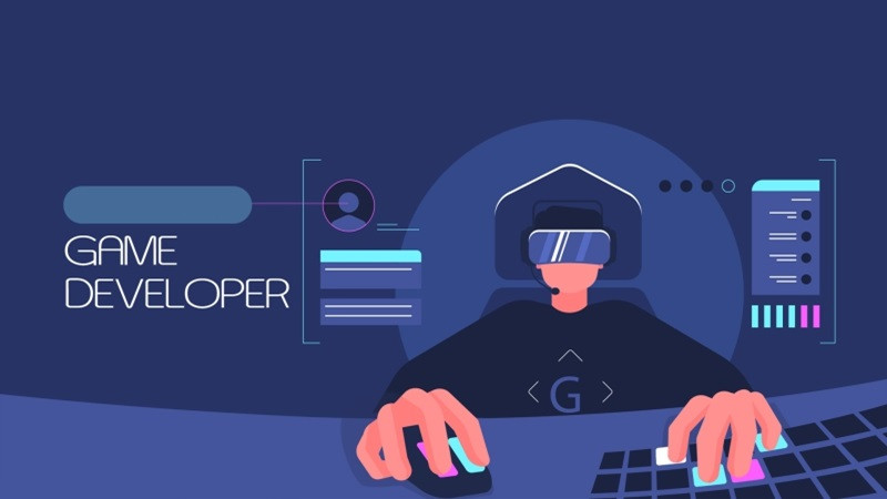 Hình ảnh minh họa giao diện công cụ hoặc yếu tố đồ họa trong phát triển game, một mục tiêu học lập trình phổ biến