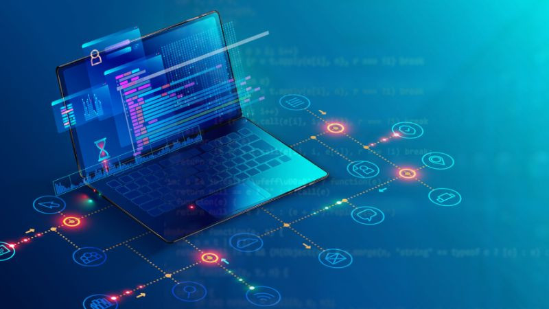 Hình ảnh minh họa khái niệm Null trong tin học, biểu thị sự vắng tắt của giá trị.