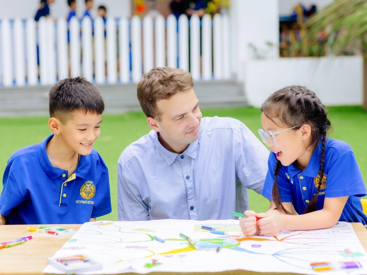 Hình ảnh minh họa môi trường học tập tại trường song ngữ