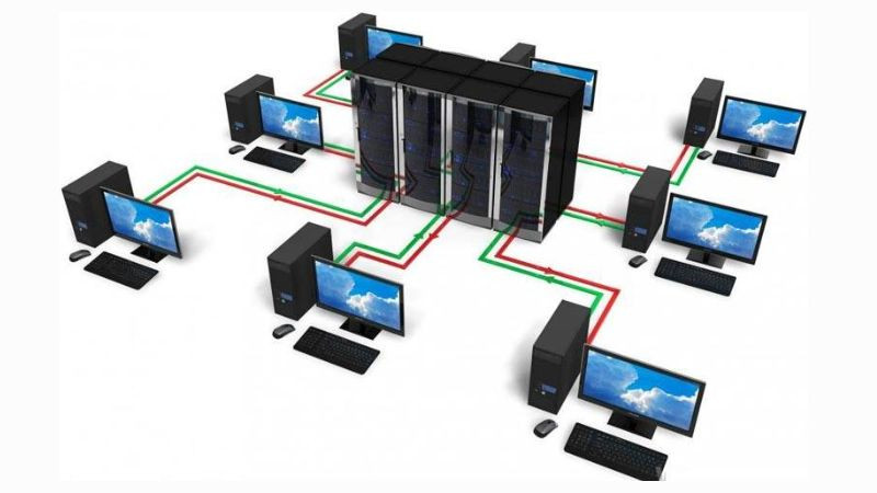 Hình ảnh minh họa một case máy tính trạm, nhấn mạnh hiệu năng và độ bền bỉ cho công việc chuyên nghiệp.