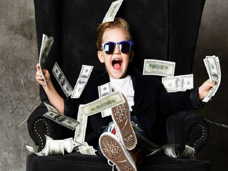 Hình ảnh minh họa sự thảnh thơi, không lo nghĩ về tài chính của một rich kid