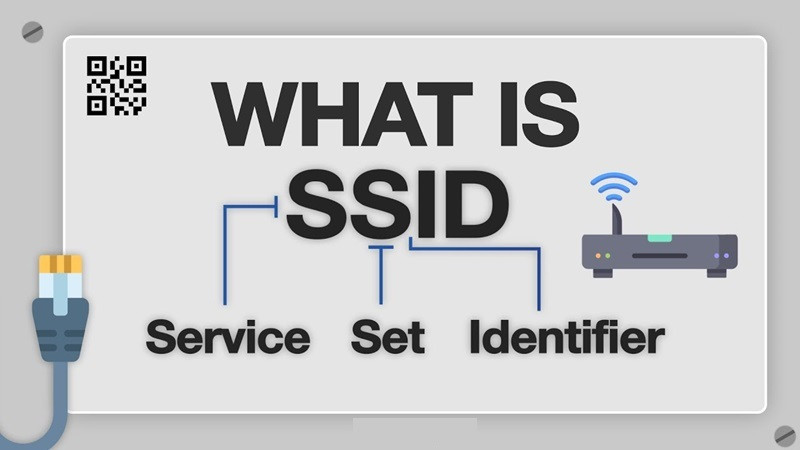 Hình ảnh minh họa tên mạng Wi-Fi (SSID) hiển thị trên danh sách kết nối, giúp người dùng nhận diện mạng không dây.