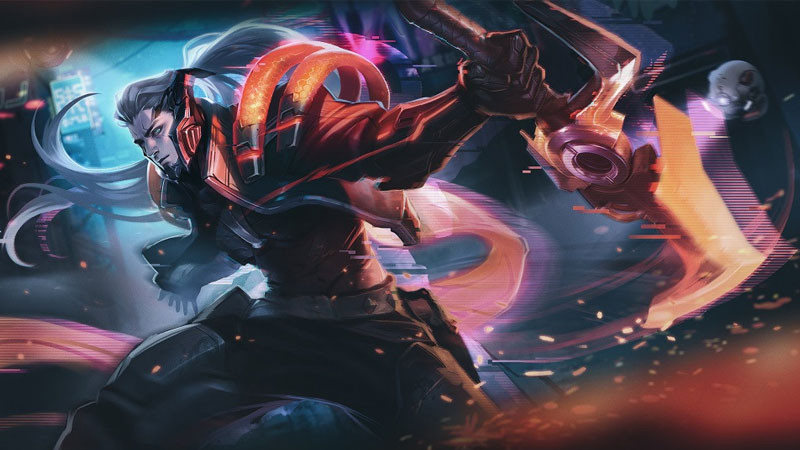 Hình ảnh Murad Liên Quân trong một skin hiện đại