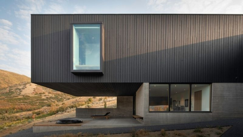 Hình ảnh ngôi nhà kiểu Nhật với cửa trượt Shoji