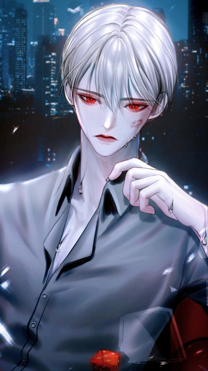 Hình ảnh nhân vật anime nam có vết sẹo