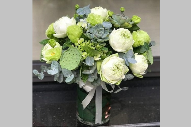 Hình ảnh nụ sen hồng sắp nở