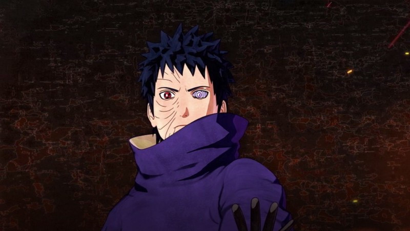 Hình ảnh Obito Uchiha cùng Gunbai trong Đại chiến Shinobi