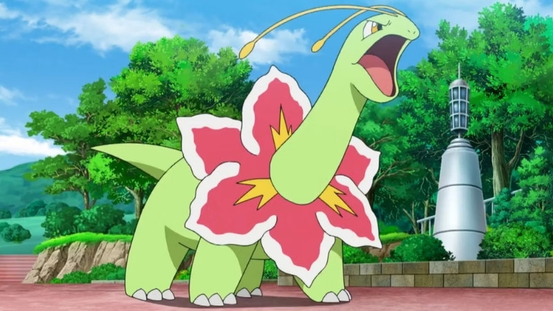 Chiêm Ngưỡng Hình Ảnh Pokemon Tuyệt Đẹp Cho Người Hâm Mộ Hình ảnh Pokemon Chikorita với hiệu ứng ánh sáng