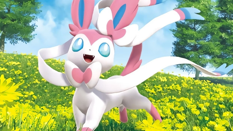 Chiêm Ngưỡng Hình Ảnh Pokemon Tuyệt Đẹp Cho Người Hâm Mộ Hình ảnh Pokemon Sylveon cận mặt