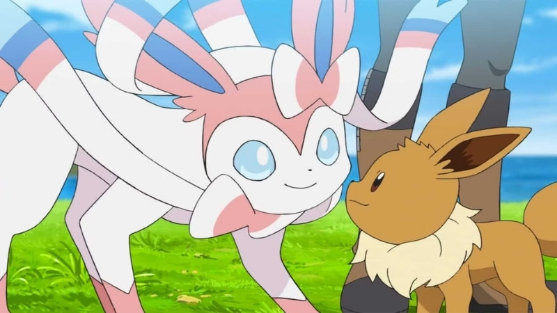 Chiêm Ngưỡng Hình Ảnh Pokemon Tuyệt Đẹp Cho Người Hâm Mộ Hình ảnh Pokemon Sylveon đang nghỉ ngơi