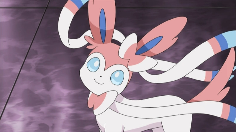 Chiêm Ngưỡng Hình Ảnh Pokemon Tuyệt Đẹp Cho Người Hâm Mộ Hình ảnh Pokemon Sylveon với chiếc nơ lớn
