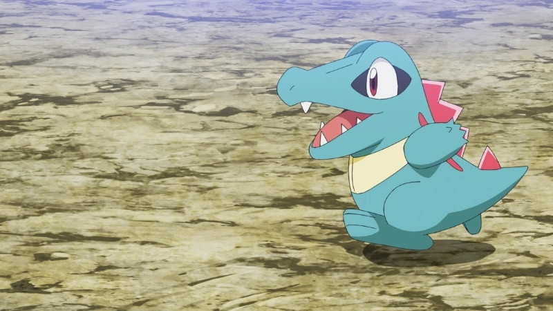 Chiêm Ngưỡng Hình Ảnh Pokemon Tuyệt Đẹp Cho Người Hâm Mộ Hình ảnh Pokemon Totodile với miệng há rộng