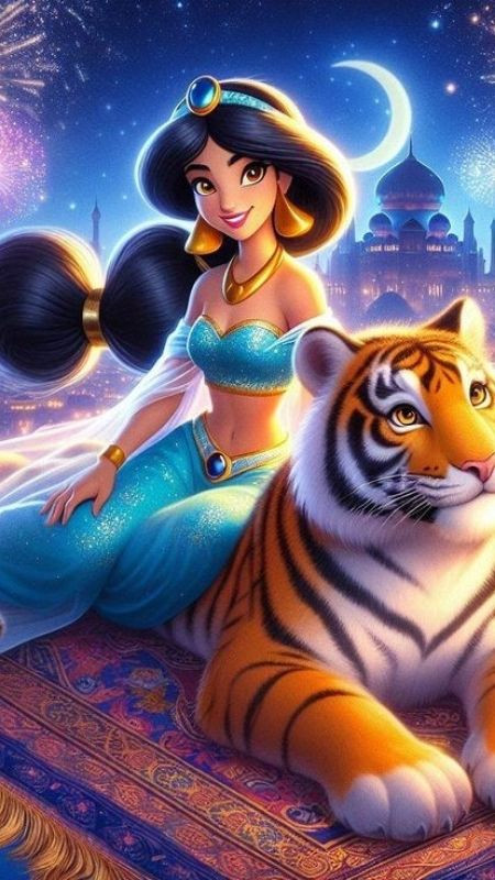 Hình ảnh princess trong bộ truyện Disney nổi tiếng