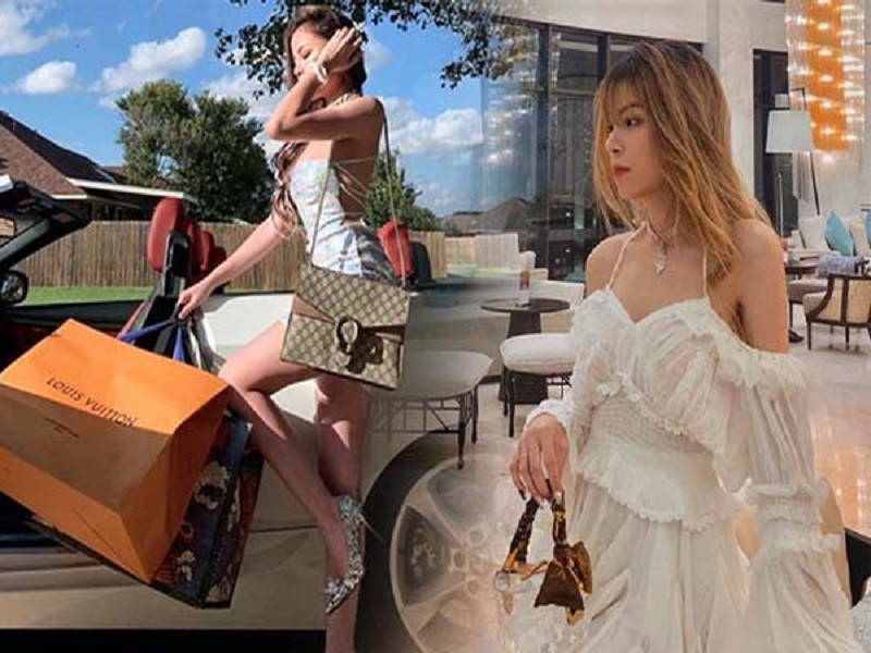 Hình ảnh rich kid Tôn Nữ Anh Vân, nổi bật với gu ăn mặc quyến rũ