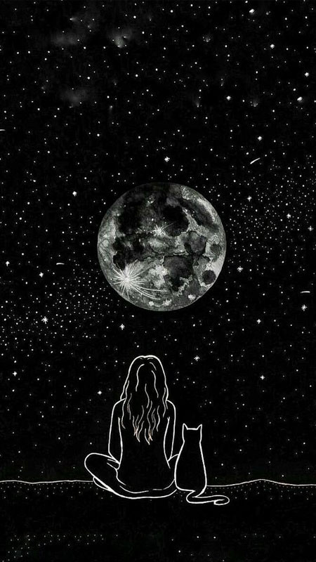 Hình ảnh silhouette của một người phụ nữ nhìn xa xăm trên nền tối, gợi lên tâm trạng buồn