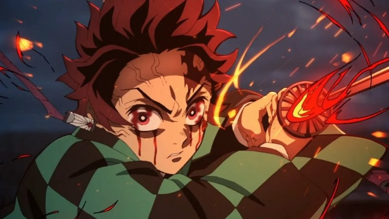 Hình ảnh Tanjiro Kamado với nụ cười ấm áp