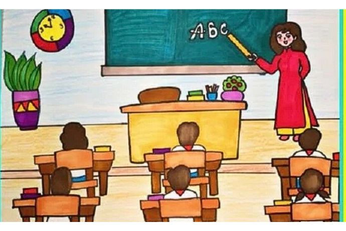 Hình ảnh thầy cô lái đò đưa học trò qua sông, biểu tượng đẹp ngày 20/11