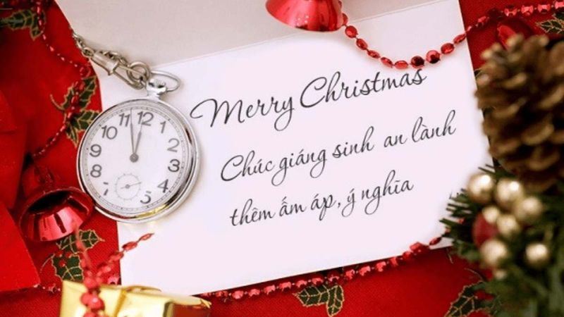 Hình ảnh thiệp Giáng sinh dễ thương