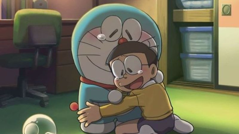 hình ảnh tình bạn nobita và doraemon