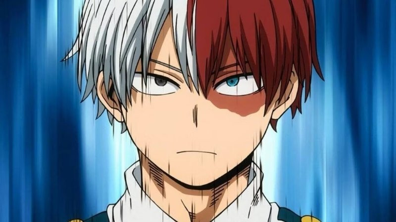 Hình ảnh Todoroki chiến đấu cùng bạn bè