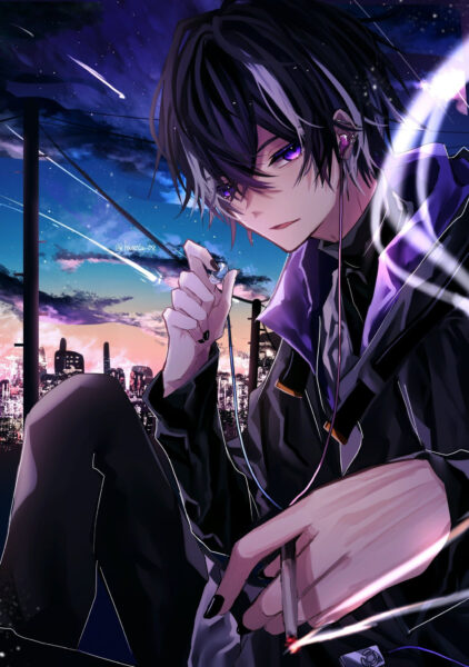 Hình ảnh trai anime cool ngầu