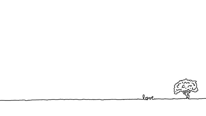 Hình ảnh trắng tinh dễ thương với hoa và lá