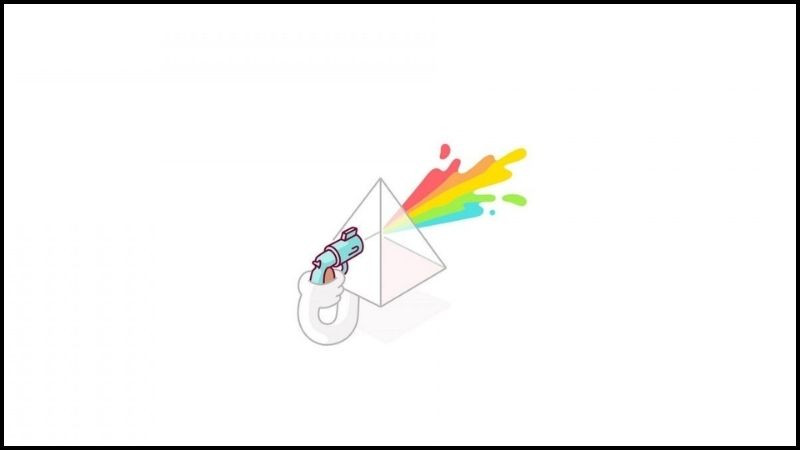 Hình ảnh trừu tượng các đường nét trắng sáng, chất lượng 4K, ảnh màu trắng