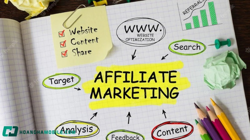 Hình ảnh tượng trưng cho việc xây dựng và chăm sóc cộng đồng người theo dõi trong affiliate marketing
