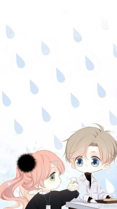 Hình ảnh vẽ Chibi cặp đôi cực kỳ dễ thương