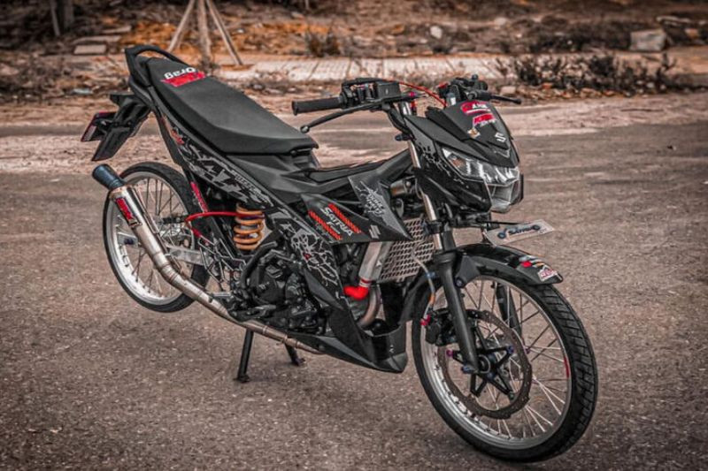 Hình ảnh xe độ cấp độ 1 với thay đổi nhẹ nhàng