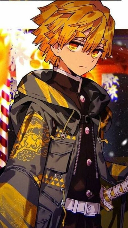 Hình ảnh Zenitsu trong trận đấu đầy quyết tâm