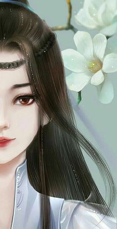 Hình anime 3D cô gái buồn bã nhìn ra ngoài cửa sổ