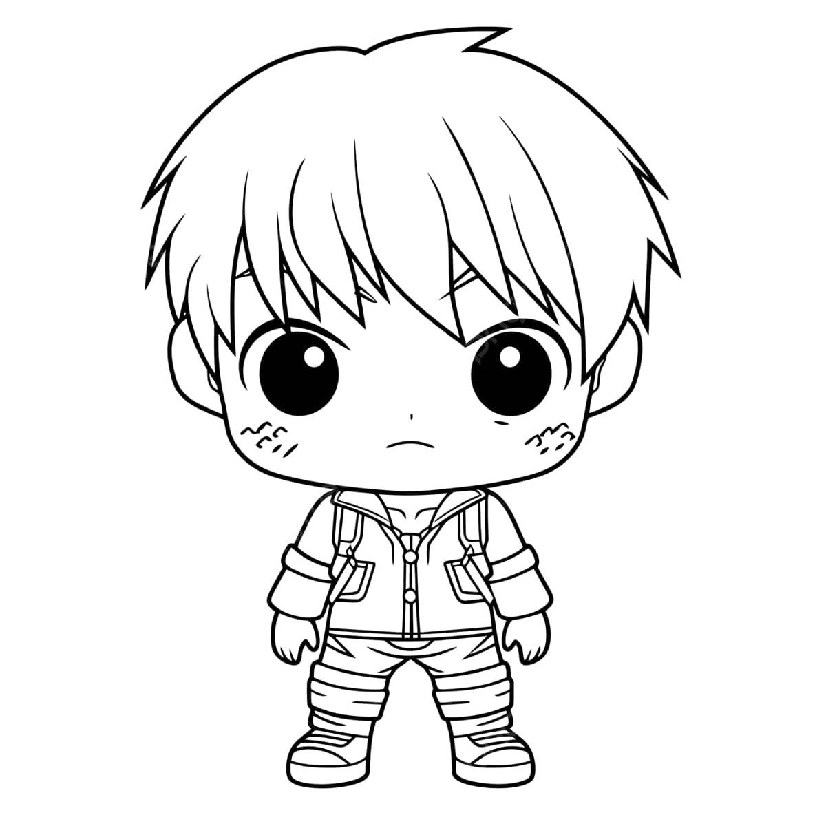 Tuyển Tập Ảnh Anime Đen Trắng Tuyệt Đẹp Hình anime chibi đen trắng cute