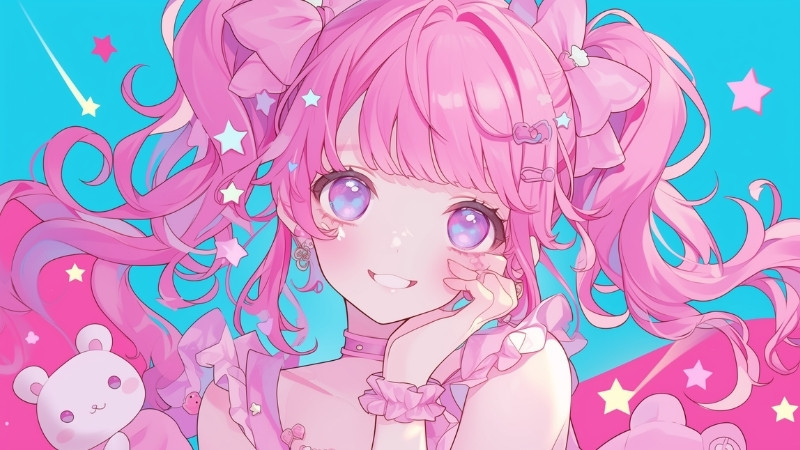 Hình avatar anime nữ đội mũ