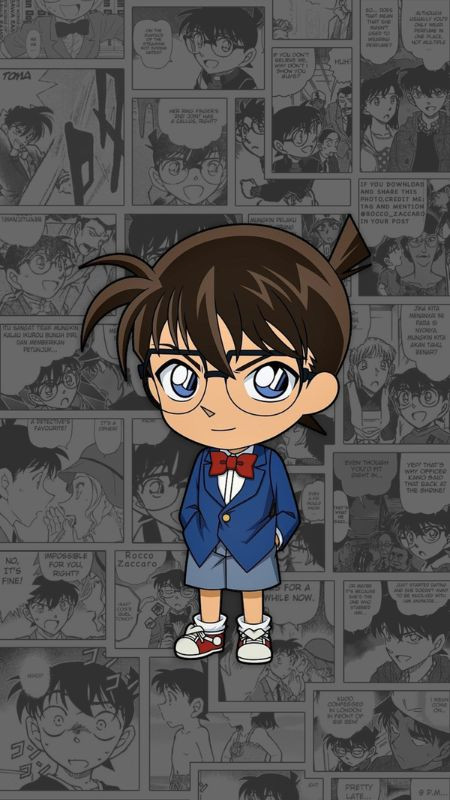 Hình Conan ngầu làm hình nền điện thoại đẹp nhất