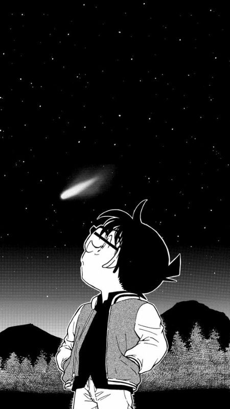 Hình Conan ngầu phong cách anime cho điện thoại